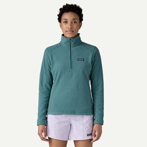 Patagonia Green Fleece Pullover Quarter Zip Women’s small